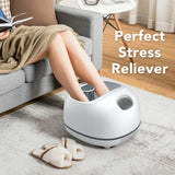 Steam Foot Spa Massager with 3-Level Heating, Timers & One-Touch Safe Operation, Shiatsu Steam Foot Bath Sauna Massager for Home Relaxation