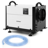 155 PPD Commercial Dehumidifier, 1900 Sq.Ft Crawl Space Dehumidifier with Drain Hose, Auto Defrost, 3 Modes & 24H Timer for Basement, Warehouse