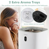 35L Large Towel Warmer Bucket with Dryer, PTC Air Heater, Timer & Auto Shut Off for Oversized Towels, Bathrobes & Blankets