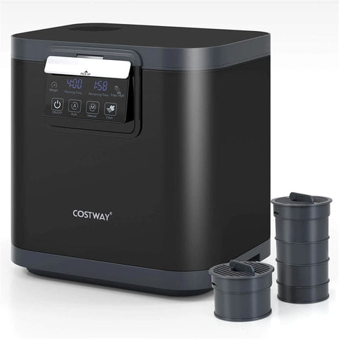 4L Electric Kitchen Composter, Smart Countertop Food Waste Compost Machine with Auto-Cleaning, Replaceable Filters, Turns Food Waste to Fertilizer