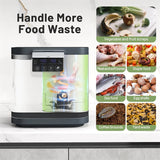 4L Electric Kitchen Composter, Smart Countertop Food Waste Compost Machine with Auto-Cleaning, Replaceable Filters, Turns Food Waste to Fertilizer