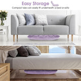 Memory Foam Floor Chair, 14-Position Adjustable Folding Gaming Sofa Chair with Back Support, Chaise Lounge Sleeper Bed Couch Recliner