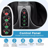 Foot Calf Leg Massager Machine with Heat, Electric Foot Massager, Shiatsu Rolling Vibration Deep Kneading Massage Therapy