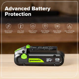 24V 2.0Ah Battery with Bi-Directional USB-C Port