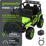 24V Jr Adventure Series Kids Ride-On Car