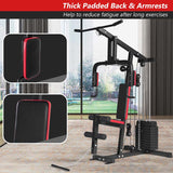 Multifunctional Cross Trainer Exercise Workout Equipment Fitness Weight Strength Training Machine Home Gym System