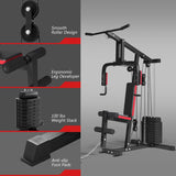 Multifunctional Cross Trainer Exercise Workout Equipment Fitness Weight Strength Training Machine Home Gym System